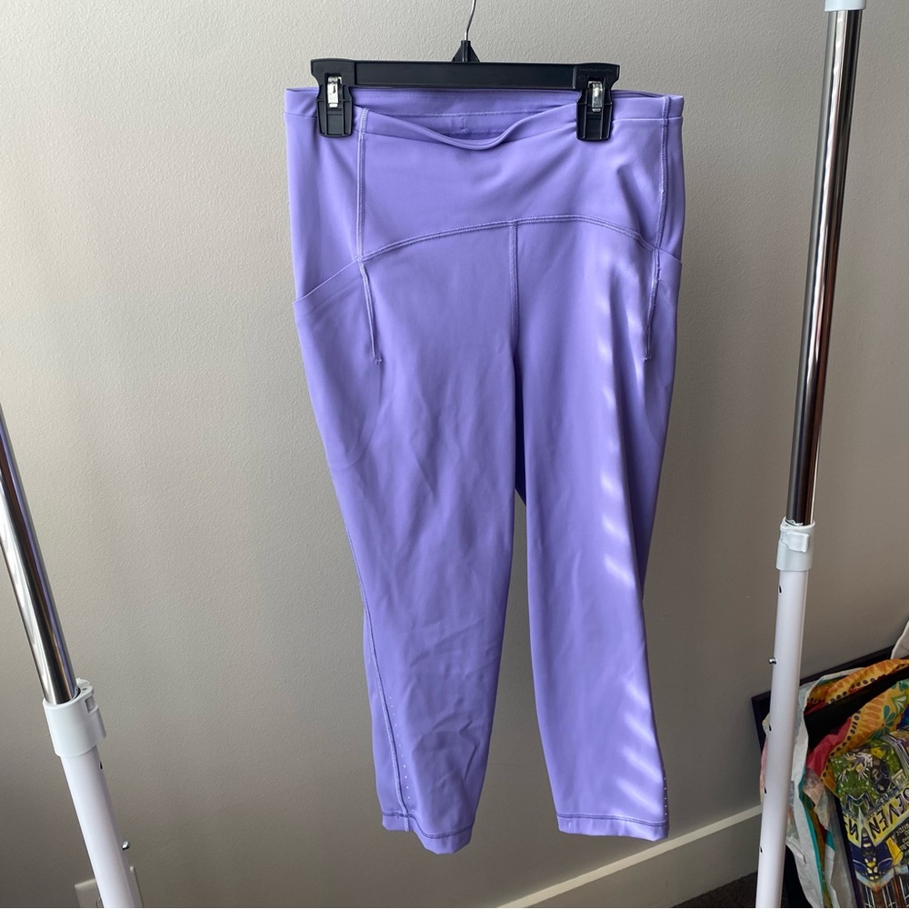 lululemon athletica Purple Cropped Pants